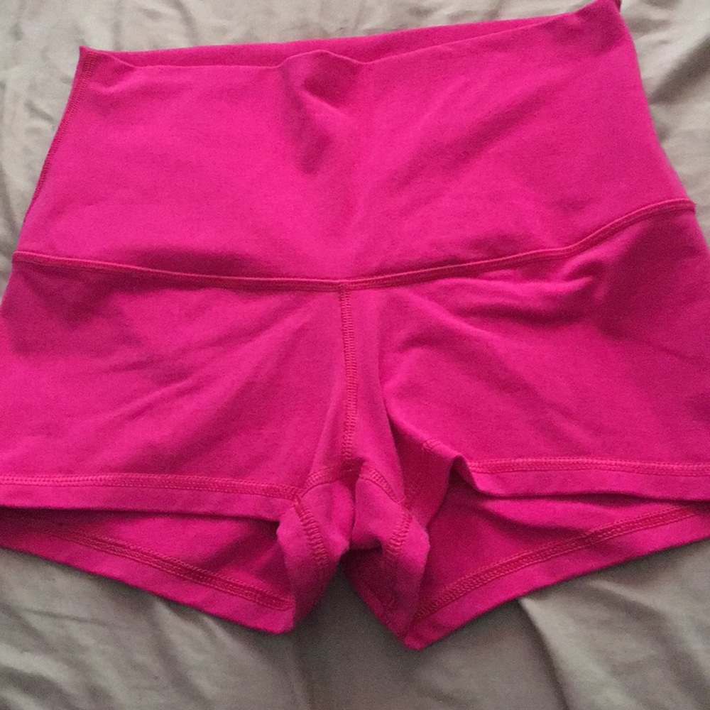 Lululemon high rise boogie shorts